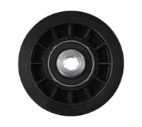 Flat Idler Pulley for String Trimmer, Rubber Construction, Smooth Power Transmission for 539-110311/14259 / 84005748
