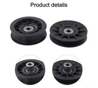 Flat Idler Pulley Replacement Kit for Lawn Mowers - 2-Piece Set (Models 532194326 & 532194327), Compatible with Cadet XT19H42YT, XT22H4