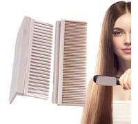 Flat Iron Comb Attachment Clip Dense Comb Teeth, Split Design | Barber Styling Tool for Home, Beauty Salon, Dormitory