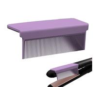 Flat Iron Comb Attachment - Hair Straightener Comb Attachment Set | Removable Smoothing Coomb, Hair Tool Styling Coomb, Professional Clip On Haiir Straightening Brush, Hair Styling Tools