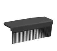 Flat Iron Comb Attachment - Hair Straightener Comb - Split Design Hair Straightening Lazy Tool | Removable Flat Iron Attachment Clip | 9cm Straight for Women, Ideal for Home and Saloon