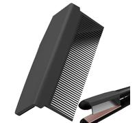 Flat Iron Comb Attachment - Straightener Comb Clip For Styling Hair | Professional Detangling Tool, Heat Resistant Accessory For Hair Straightening, Smoothing, Pressing, Curling, Sectioning Use