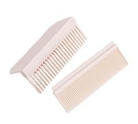 Flat Iron Comb - Barber Hair Comb For Straightening | Compact Size Hair Styling Tool For Travel For Dormitory | Home | Travel | And Beauty Salon | Straightening Comb Attachment | Hair Straightener Com