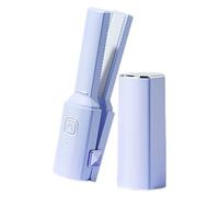 Flat Iron for Short Hair | 2-in-1 Small Portable Anti-Scalding Tool - Hot Tools Straightener | for Travel Blowout Holiday Festival Salon Home Bridal Spa Grooming Party Summer Holiday Daily