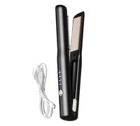 Flat Iron Hair Straightener Curling Wand 4 Adjustable Temps