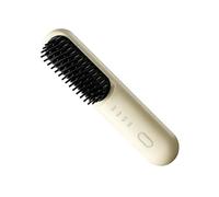 Flat Iron Hair Straightener Professional Portable 4000mAh Rechargeable Comb | 4 Temperature Settings Cordless Hair Straightener Wand for Curly Wavy Short Long Hair Women Travel Beach Home Salo
