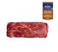 Flat Iron Steak 500g with Rajah Beef Steak Seasoning - Halal Tender Shoulder Cut Pack | Premium Halal Beef for Grilling, BBQ & Pan-Frying