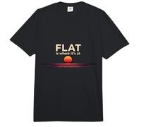 Flat is Where It's at Comfort Colors Adult Heavyweight T-Shirt