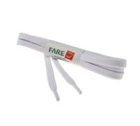 Flat laces Fare BA 162 Blanc 120 cm