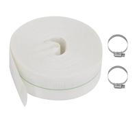Flat Lay Hose White 51mm x100m Polyethylene Polyester Reinforced Flexible 8barHD