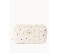 Flat Lay London Marshmallow Flat Lay Makeup Box Bag - Cappuccino Hearts LOOKFANTASTIC EXCLUSIVE