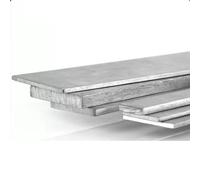 Flat Leather String Cord， 1pcs 316L Stainless Steel Cold Drawn Solid Flat Bar, 10mm x 10-60mm 100mm(Width 25mm)