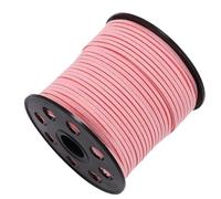 Flat Leather String Cord， Suede Leather Cord 10 meters 2.5mm Width Multicolor For Jewelry DIY(Dark Blue)