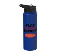 Flat Mars in Space Flat Mars Society Stainless Steel Insulated Water Bottle