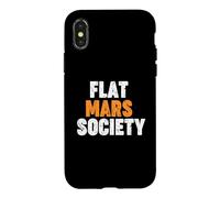 Flat Mars Society Case for iPhone X/XS