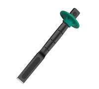 Flat Masonry Chisel - Heavy Carving Tool Industrial Steel , Non-slip Handle with Resistant Design | Professional Stone Concrete Brick Cutter For