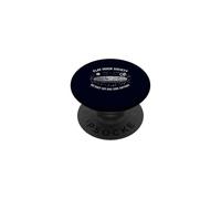 Flat Moon Society Funny Space Conspiracy Sarcastic Astronomy PopSockets Adhesive PopGrip