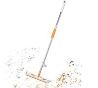 Flat Mop - 360-Degree Swivel House Mop | Telescopic Handle Quick Cleaning Tool , Quick-Dry Formula with Streak Free Shine , Safe for Hardwood , Laminate , Kitchen , Bathroom , Apartment Spaces