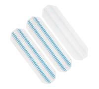 Flat Mop Head ，Microfiber Mop Padl, Mop Cloths, Removes 99% of Bacteria,Compatible for Vileda H2PrO, Microfiber Refil(3PCS)