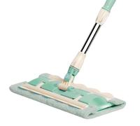 Flat Mop With Stainless Steel Handle, 360 Degree Rotating Flat Head, 650g, Floor Cleaning Mop, Microfiber Mops, Adjustable Handle With 7 Pads, For Homes, Kitchens, Apartments, And Commercial Spaces