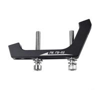 Flat Mount to Post Mount Road Bike Disc Brake Adapter Compatible with For 160mm For ROTOR Discs Featuring Aluminum Alloy Build (Rear)