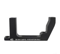Flat Mount to Post Mount Road Bike Disc Brake Adapter Compatible with For 160mm For ROTOR Discs Featuring Aluminum Alloy Build (Front)