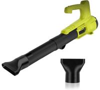 Flat Nozzle Attachment Compatible with Ryobi P21011 18V Leaf Blower - High-Power Concentrated Airflow for Faster Wet Leaf & Light Snow Clearing on Driveways, Patios, Sidewalks
