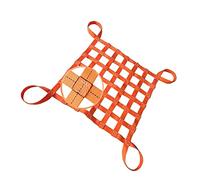 Flat Nylon Sling Hoisting Net - Cargo Lifting Net, Flat Polyester Sling Hoisting Net 15cm Square Mesh Tear Resistance Safety Net Straps, Hanging Netting (Size : 1 X 1M/Mesh 10cm/Load 1t)
