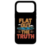 Flat Out The Truth Flat Earth Conspiracy Theory Flat Earther Case for iPhone 17 Pro Max