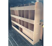Flat Packed Van Shelving Racking to fit Ford Transit Custom LWB Plywood System Tool Storage Unit UK