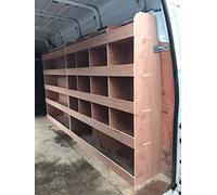 Flat Packed Van Shelving Racking to fit Ford Transit L3 LWB Plywood System Tool Storage Unit OS UK