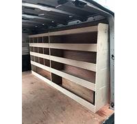 Flat Packed Van Shelving Racking to fit Renault Trafic LWB L2 Plywood System Tool Storage Unit OS UK