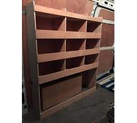 Flat Packed Van Shelving Racking to fit Vauxhall Movano MWB Plywood System Tool Storage Unit NS. UK