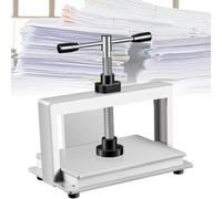 Flat Paper Press Machine for Bookbinding, Photo Flattening, and Document Preservation