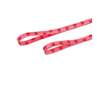 Flat Pattern Print Shoelaces for Sneakers - Fruit Design with Strawberry Grape Peach Orange Banana - Polyester Laces 120cm 140cm 160cm(Red,160cm)