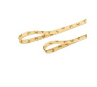 Flat Pattern Print Shoelaces for Sneakers - Fruit Design with Strawberry Grape Peach Orange Banana - Polyester Laces 120cm 140cm 160cm(Yellow,120cm)