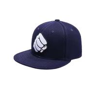 Flat Peak Snapback Baseball Cap,Hip Hop Style Cap, Rapper Style Cap Snapback Hat Adjustable Size (Style 9)