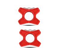 Flat Pedal Bracket Converters Pedals Maintenance Adapters Cycling Parts Durable Refit Accessories Modification Upgrade Supplies Red