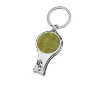 Flat Plain-Weave Fabric Texture Moss Green Nail Clippers Toenail Clipper Cutters Professional Nail Trimmer Nail Cuticle Cutter for Women Men