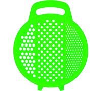 Flat Plastic Grater - Handheld Rust Free Cheese Grater - Tableside Handle Ginger Shredder