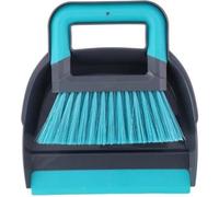 Flat Plastic Handy Dustpan and Sweeper Brush Set