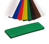 Flat Plastic Window Spacers, Glass Glazing Flat Packers, Width 24mm | Green - 5mm | 100 PCS