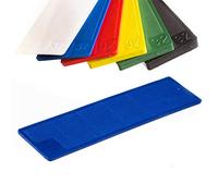 Flat Plastic Window Spacers, Glass Glazing Flat Packers, Width 32mm | White - 1mm | 30 PCS