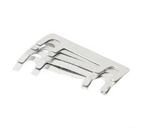 Flat Plate Type Car Fuse 32V 30A-100A, Silver Battery Fuses for Auto Electronics, Over-Current and Short-Circuit Protection, 5 Pack(50A)