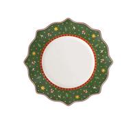Flat Plate Villeroy & Boch - Green Porcelain, Toys Delight Collection, 28cm