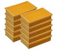 Flat Pleated Filter for Kärcher Wet Dry Vacuum Cleaner NT35/1 NT 35/1, NT36/1 NT 36/1 Dust Filter Dry Filter Lamella Filter Folding Filter for Multi-Purpose Vacuum Cleaners (Pack of 10)