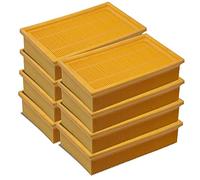 Flat Pleated Filter for Kärcher Wet Dry Vacuum Cleaner NT35/1 NT 35/1, NT36/1 NT 36/1 Dust Filter Dry Filter Lamella Filter Folding Filter for Multi-Purpose Vacuum Cleaners (Pack of 8)