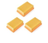 Flat Pleated Filter Home & Garden Multi-Purpose Vacuum Cleaner Accessories Part for Kärcher MV4 MV5 MV6 WD4 WD5 WD6 2.863-005.0(3 Pcs)