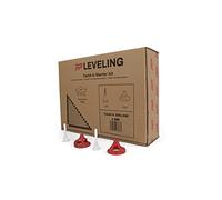 Flat-Pro® Twist-it Tile Levelling System - 2 mm Starter Kit - 300 Screw Clips + 300 Reusable Twisters - for 3-20 mm Tile Thickness