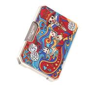 Flat Rotating Dice, 6-Sided Spinner Dice, 7.8x5.3x0.7cm, Fidget Toy, Game Spinner, Compact Pocket Size, For Women Men Adults Teens Home Bar Family Gathering Leisure Entertainment Competition